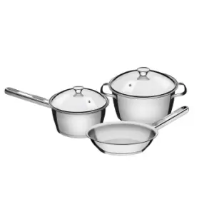 Image of Tramontina 3 Piece Allegra Cookware Set