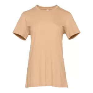 Image of Bella + Canvas Womens/Ladies Jersey Short-Sleeved T-Shirt (XL) (Sand Dune)