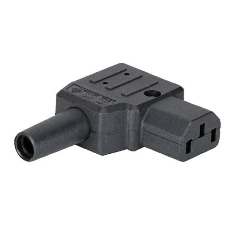 Image of Cablenet Cablenet C13 Right Angle 10Amp Power Connector (Screw) 42-0498