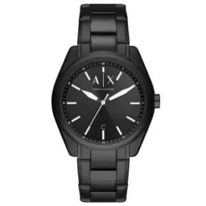 Image of Armani Exchange Black Stainless Steel Watch