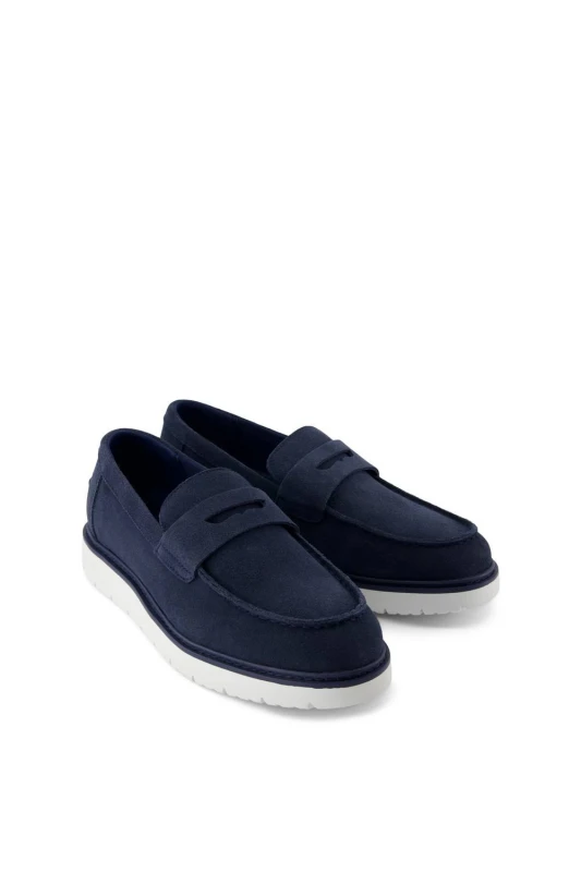 Image of TOMS Mens Navi TRVL LITE Havana Loafer in Navy Size: 8 Navy Male 8