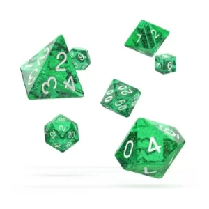 Image of Oakie Doakie Dice RPG Set (Speckled Green)