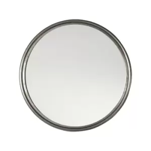 Image of 76 x 76cm Metal Edged Round Mirror