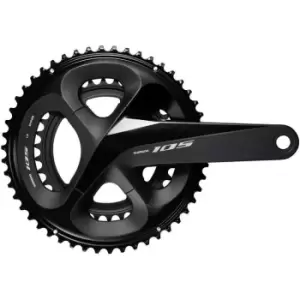 Image of Shimano 105 R7000 Road Chainset - 52/36 - Black