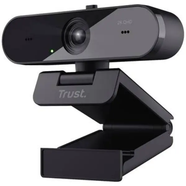 Image of Trust Trust TW-250 QHD Webcam 2560 x 1440 Pixel Stand, Clip mount 24733