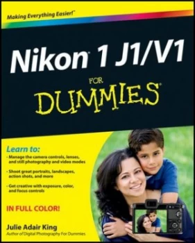 Image of Nikon 1 J1/v1 for Dummies by Julie Adair King Paperback