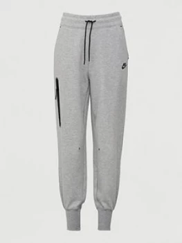 Image of Nike NSW Tech Fleece Pant - Dark Grey Heather, Size L, Women