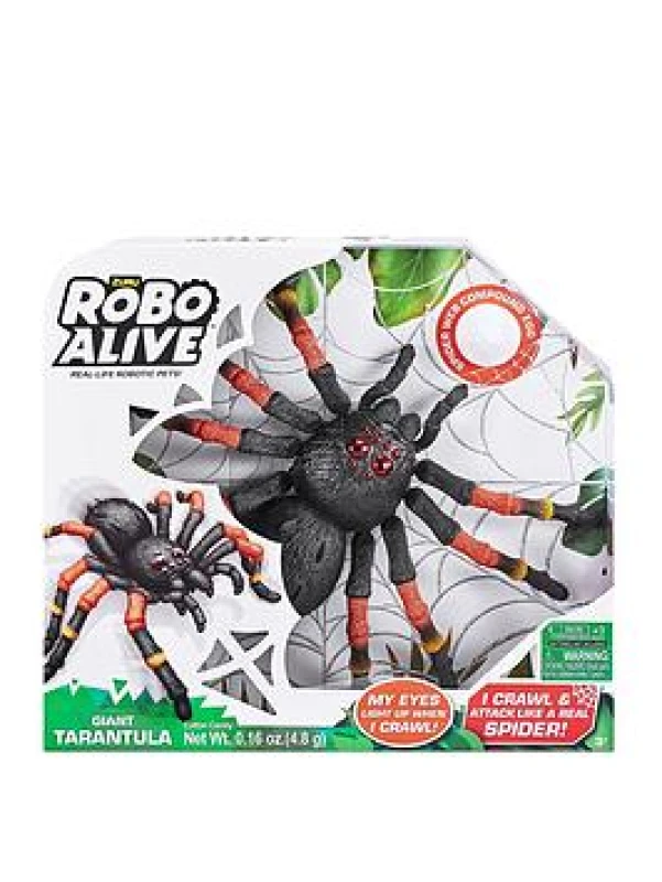 Image of ZURU ROBO ALIVE Zuru Robo Alive Giant Tarantula Figure