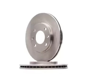 Image of RIDEX Brake disc PEUGEOT,CITROEN,MEGA 82B0051 169003,424996,91517695 Brake rotor,Brake discs,Brake rotors 95661747,E169003,424694,4246A7,424996