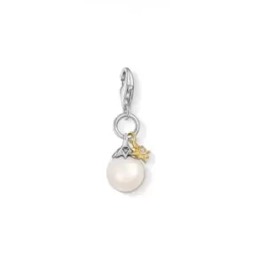 Image of Pearl & Star Charm Pendant 1856-849-14