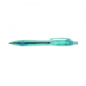 Image of Q-Connect Ballpoint Pen 0.7mm Recycled Black Pack of 10 KF15002