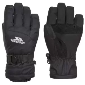 Image of Trespass Childrens/Kids Simms Waterproof Gloves (5/7 Years) (Black)