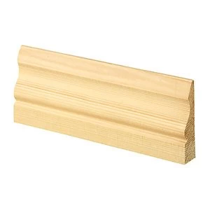 Image of Wickes Ogee Pine Architrave 15 x 57 x 2100mm Pack 5