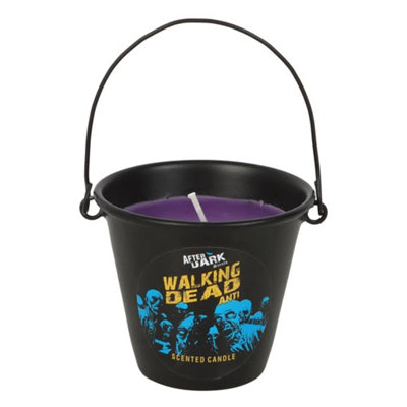 Image of Something Different Something Different Walking Dead Anti Bucket Scented Candle in Black One Size Unisex 5063574675116