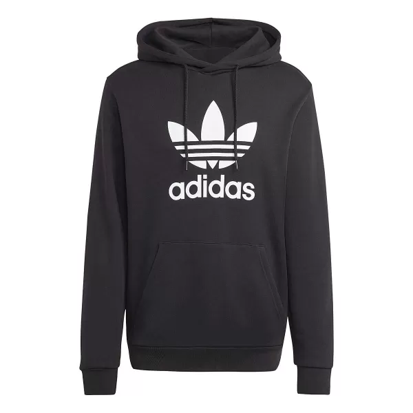 Image of Adidas Adicolor Classics Trefoil Hoody, Black/white