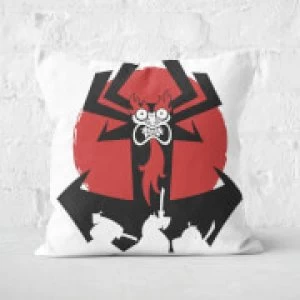 Image of Samurai Jack Aku Square Cushion - 40x40cm - Soft Touch
