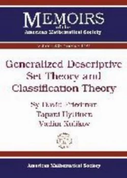 Image of Generalized Descriptive Set Theory and Classification Theory by Sy-David Friedman Paperback