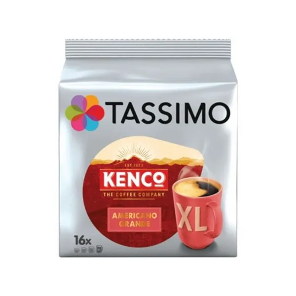 Image of Tassimo Kenco Americano Grande Coffee 16 Pods