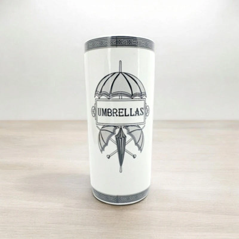 Image of Minster 18" Round Victorian Style Umbrella Stand - Vase - L20 X W20 X H46 Cm