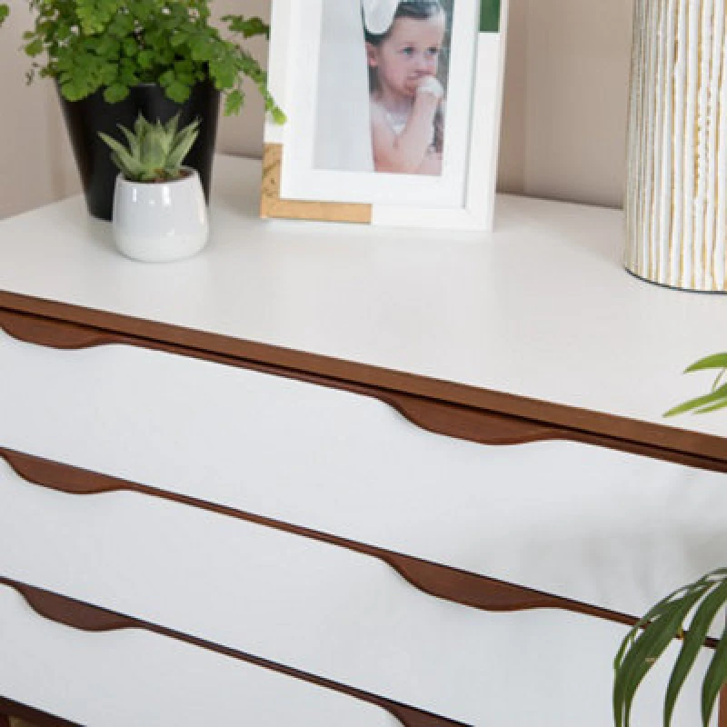 Image of D-C-Fix Glossy White 67.5Cm X 5M Self-Adhesive Vinyl Wrap For Doors And Furniture