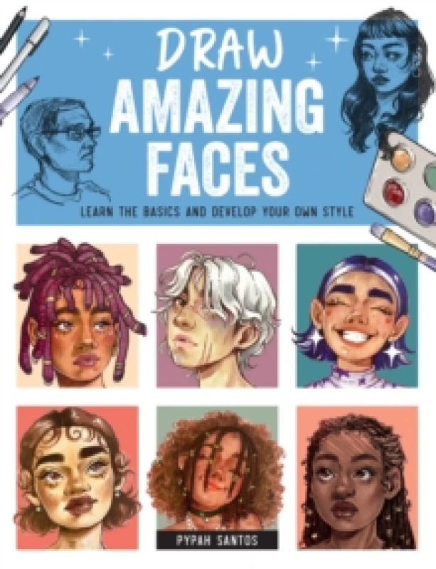 Image of Draw Amazing Faces. Paperback. By Pypah Santos Books