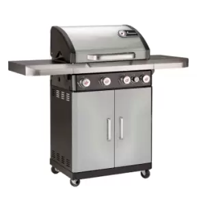 Image of Rexon MCS Cook 4 .1 - 4 Burner Gas BBQ - Silver