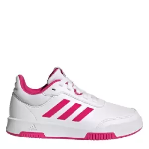 Image of adidas Tensaur Sport Training Lace Shoes Kids - Cloud White / Team Real Magent