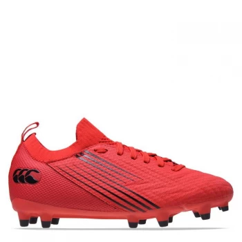 Image of Canterbury Speed Pro FG Rugby Boots - Red/Black