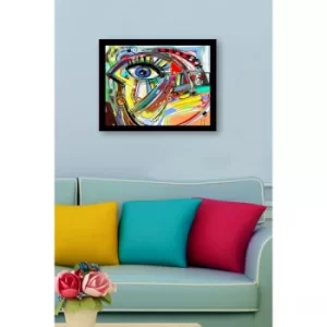 Image of SC0759 Multicolor Decorative Framed MDF Painting