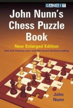 Image of John Nunns Chess Puzzle Book by John Nunn Paperback