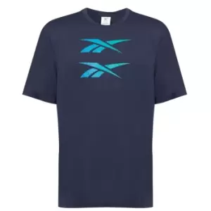 Image of Reebok Pass T-Shirt Mens - Blue