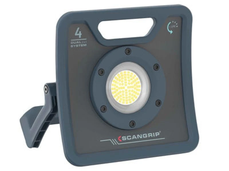 Image of Scangrip Nova 4 C+R Dual Corded or Cordless Rechargeable Work Light 03.6204UK