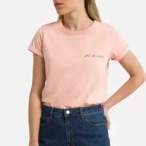 Image of Poitou Cotton T-Shirt with Short Sleeves