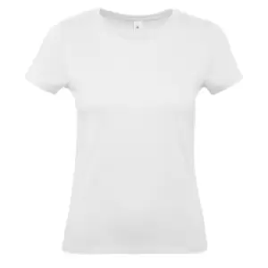 Image of B&C Womens/Ladies #E150 Tee (S) (White)