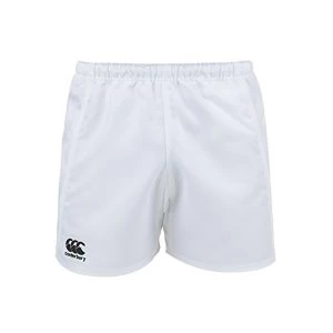 Image of Canterbury Mens Advantage Rugby Shorts, White, Small