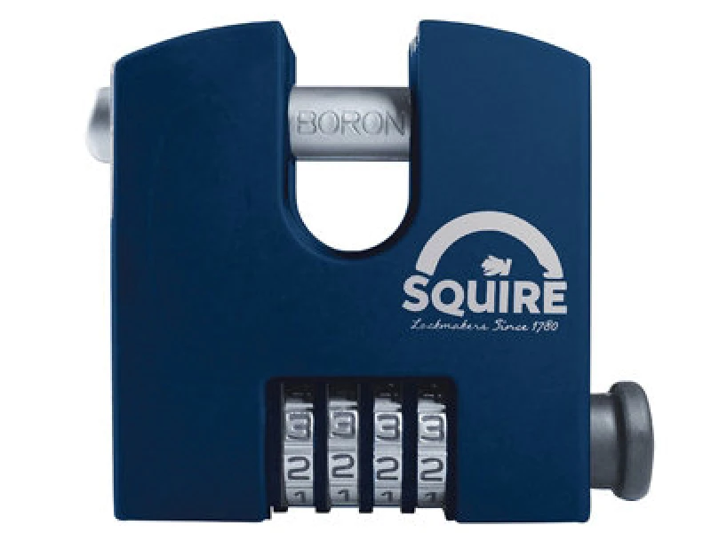 Image of Squire Squire - SHCB65BX SHCB65 Stronghold Re-Codable Padlock 4-Wheel Boxed HSQSHCB65BX SHCB65BX