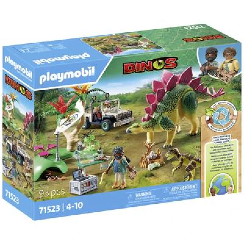 Image of PLAYMOBIL Playmobil Dinos Research camp with dinosaurs 71523 71523