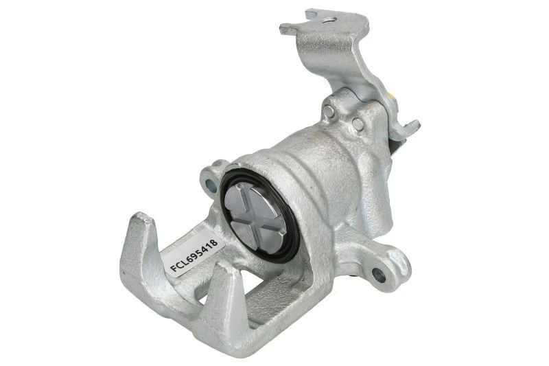 Image of BREMBO F 28 100 Brake caliper ESSENTIAL LINE Rear Axle Left Grey Cast Iron Brake Caliper (78)