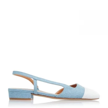 Image of Dune London Dune Coralina Heeled Sandals Womens - Blue180