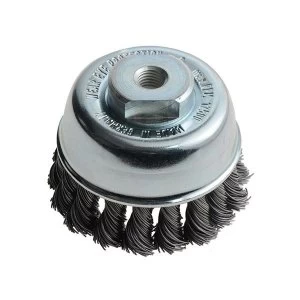 Image of Lessmann Knot Cup Brush 80mm M14x2, 0.50 Steel Wire*