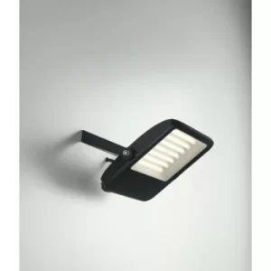 Image of Fan Europe TAURUS Outdoor LED Flood Light Black, IP65 8400lm 6500K 24.9x22.9x4.8cm