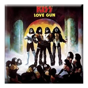 Image of KISS - Love Gun Album Fridge Magnet