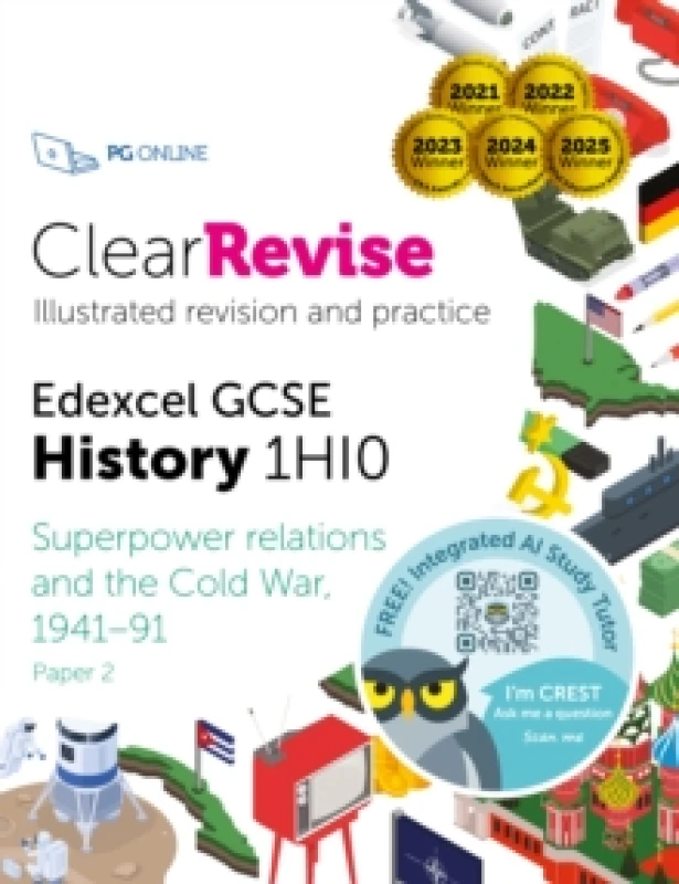 Image of ClearRevise Edexcel GCSE History 1HI0 Superpower relations and the Cold War Paperback / softback