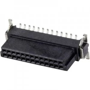 Image of SMC multipole connector 124045 Total number of pins 50 No. of rows 2