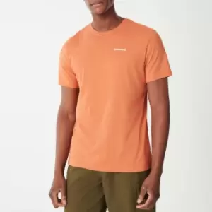Image of Barbour Heritage Mens Kentrigg T-Shirt - Orange Spice - XXL
