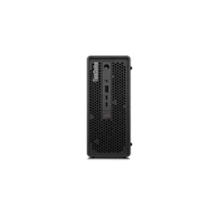 Image of Lenovo ThinkStation P360 Ultra i7-12700 Mini Tower Intel Core i7 32GB DDR5-SDRAM 1TB SSD Windows 11 Pro NVIDIA RTX A2000 Workstation Black