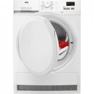 Image of AEG T7DBK840N 8KG Freestanding Heat Pump Tumble Dryer