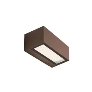 Image of Miziya LED Up Down Wall Light 2x 13W Aluminium 3000K IP65
