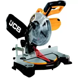Image of Jcbtools - jcb MS210-C 210mm Corded Compound Mitre Saw 240v 1100W + Laser Line