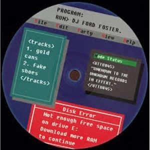 Image of DJ Ford Foster - Gold Cans EP Vinyl